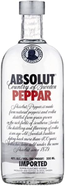 Absolut Vodka Peppar 750ml