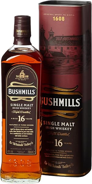 Bushmills Malt 16 Anos Single Malt Irish Whiskey 700ml