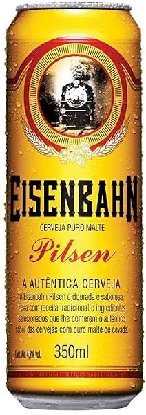 Cerveja Eisenbahn Pilsen Lata 350ml