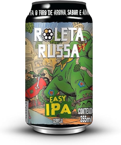 Cerveja Roleta Russa Easy IPA Lata 350ml