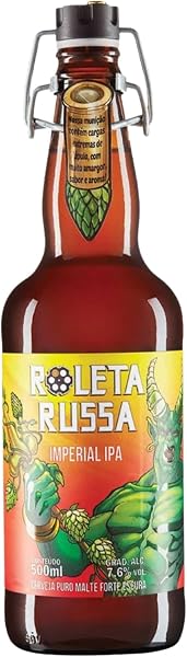 Cerveja Roleta Russa Imperial IPA 500ml