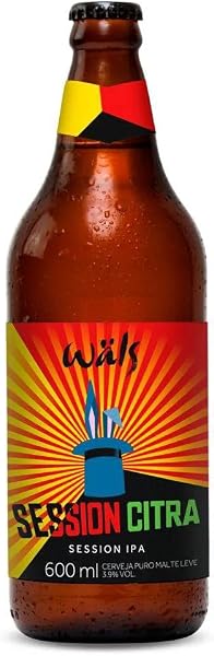 Cerveja Wäls Session Citra IPA Puro Malte Garrafa 600ml