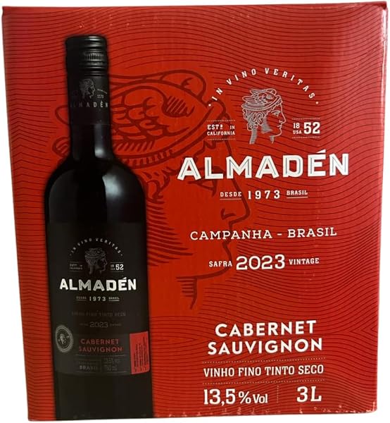 Vinho Almaden Cabernet Sauvignon Tinto Seco Bag in Box 3L