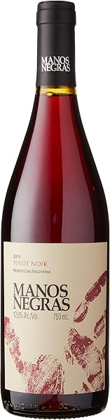 Vinho Manos Negras Pinot Noir Patagonia 750ml